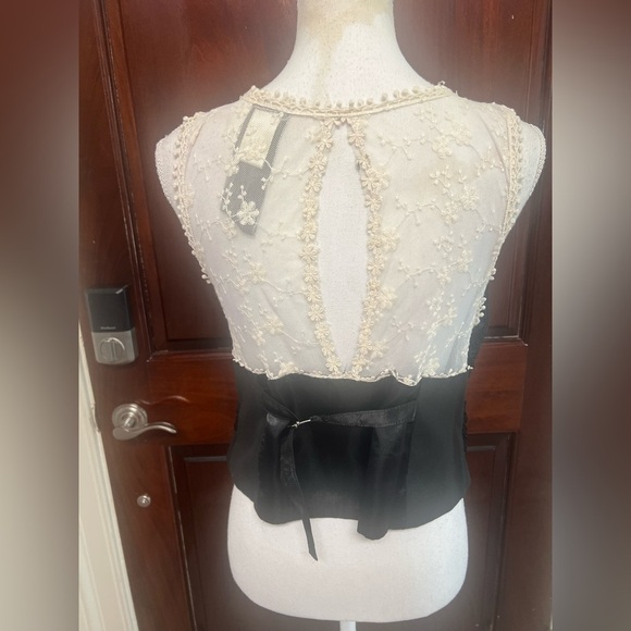 Moon Collection, ladies, black and cream vest size large very good condition - Picture 7 of 15